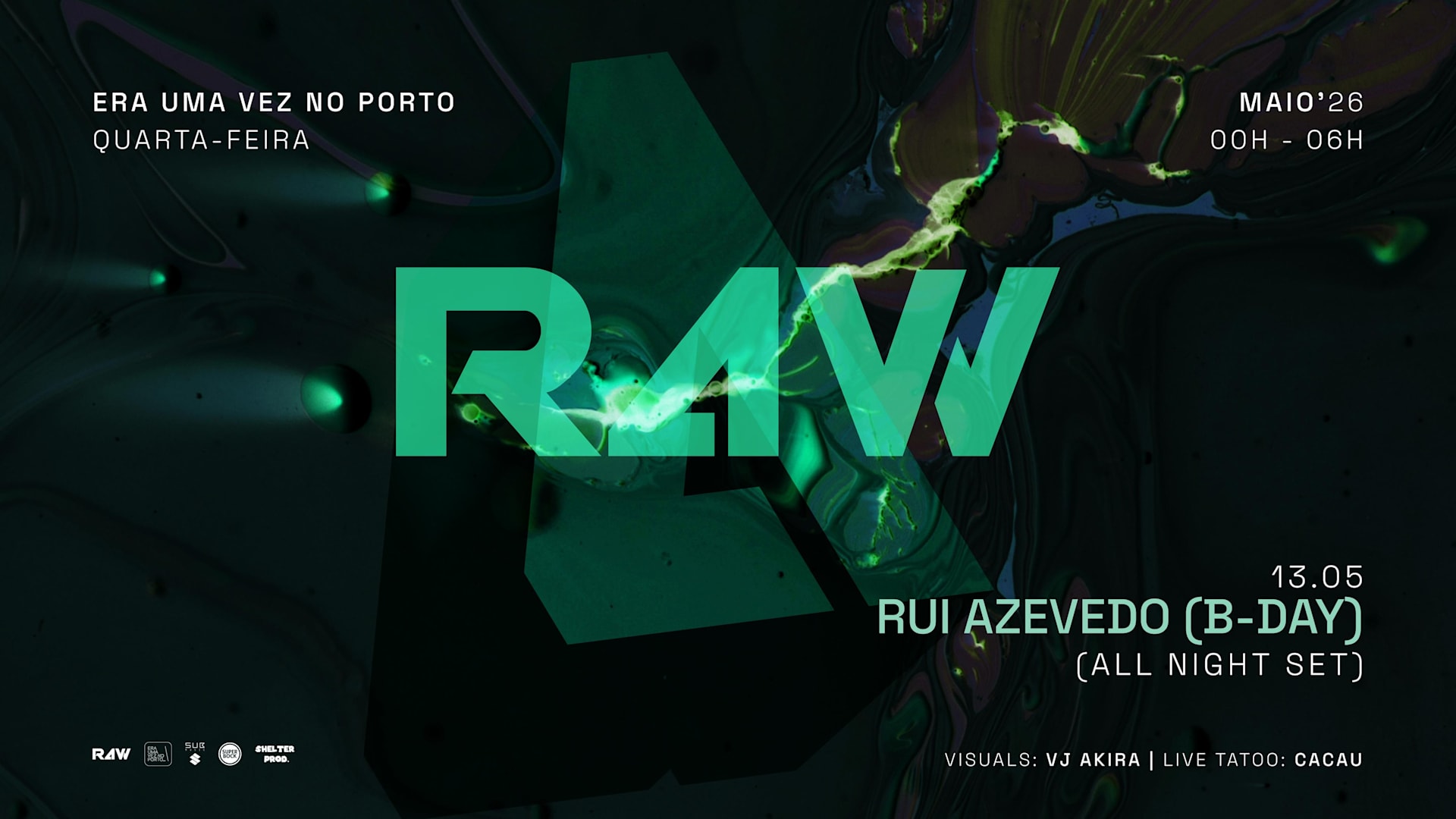 R4w / Rui Azevedo (B-Day) All Night Set Cover