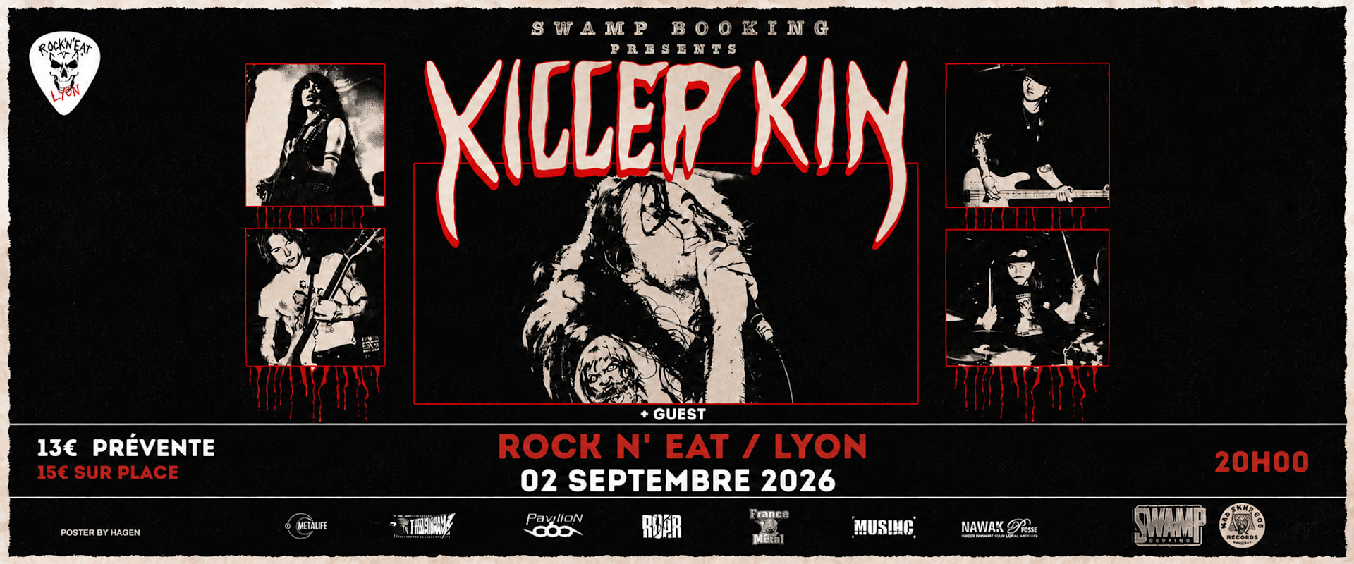 Killer Kin + Guest Cover
