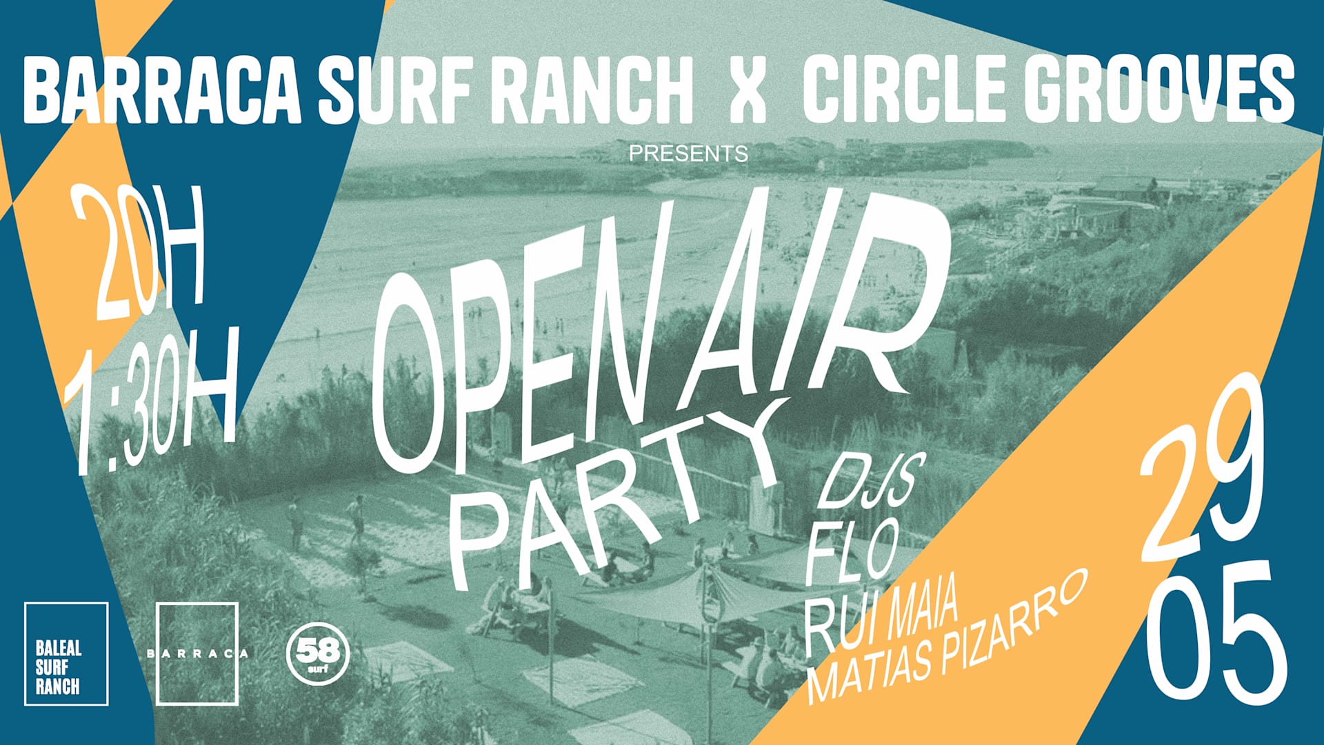 Open Air - Circle Grooves X Barraca Surf Ranch Cover