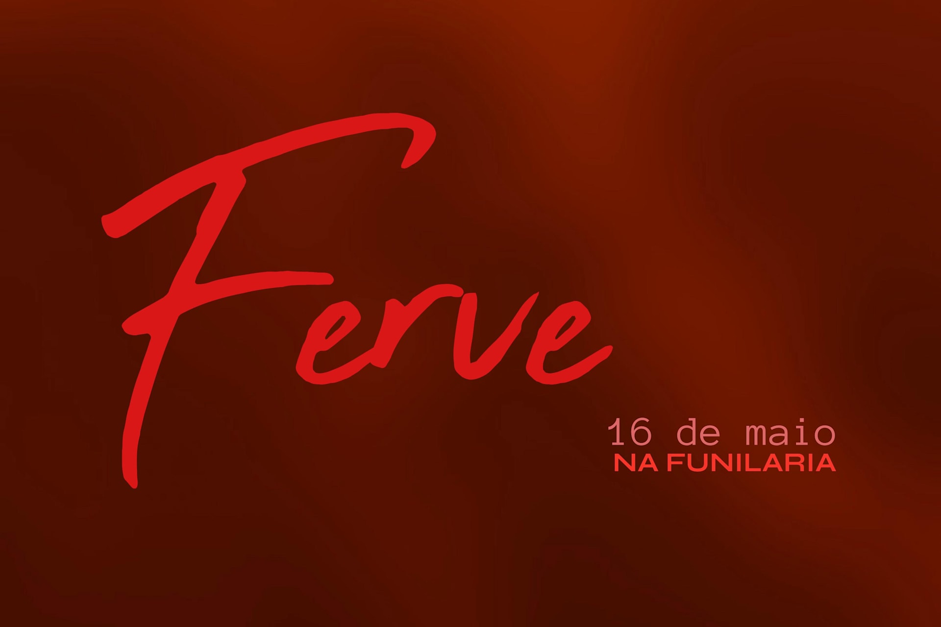 Transpira Apresenta: Ferve Na Funilaria - Sábado - 16/05 Cover