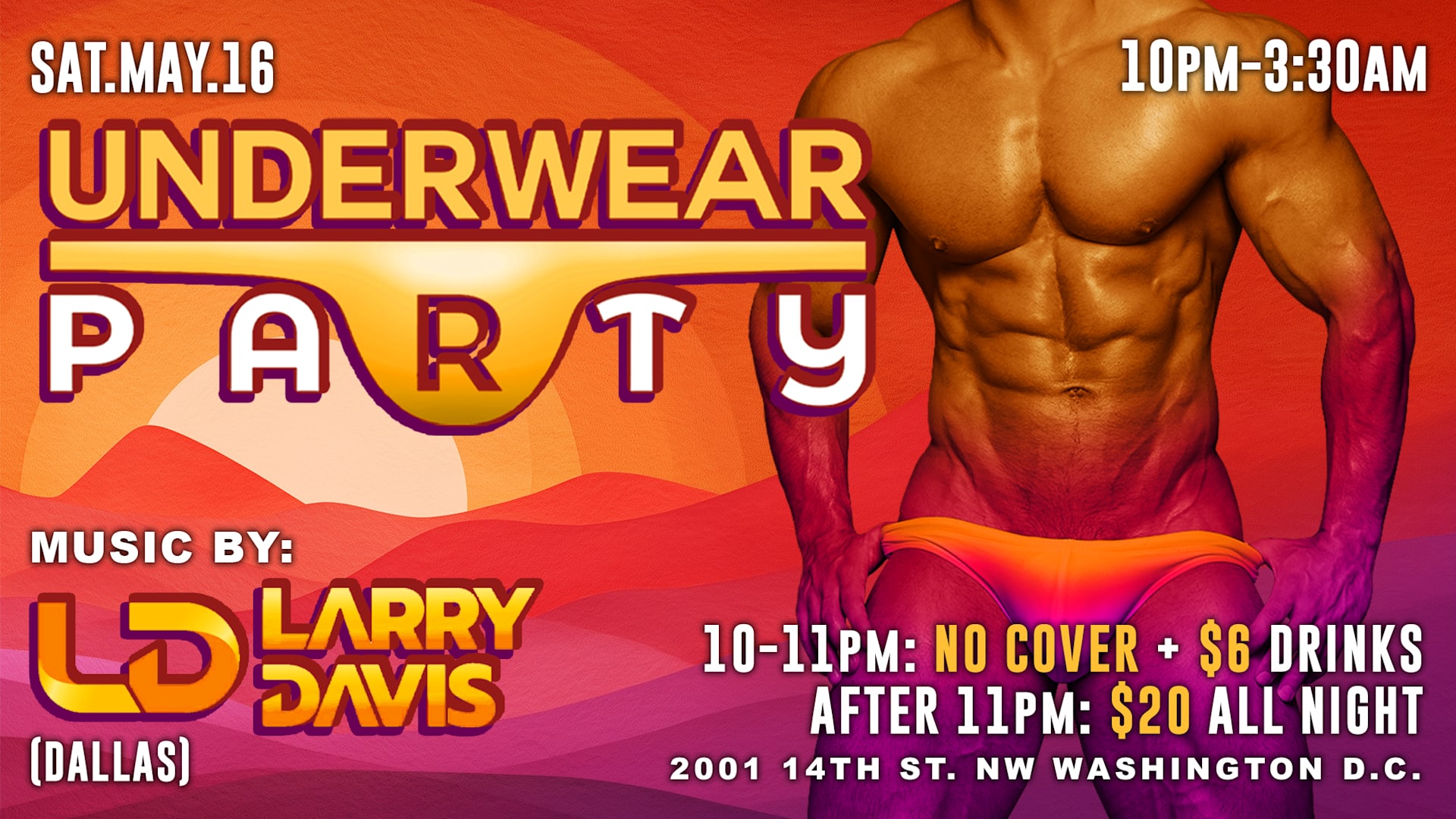 Underwear Party With Larry Davis (Dallas) Cover