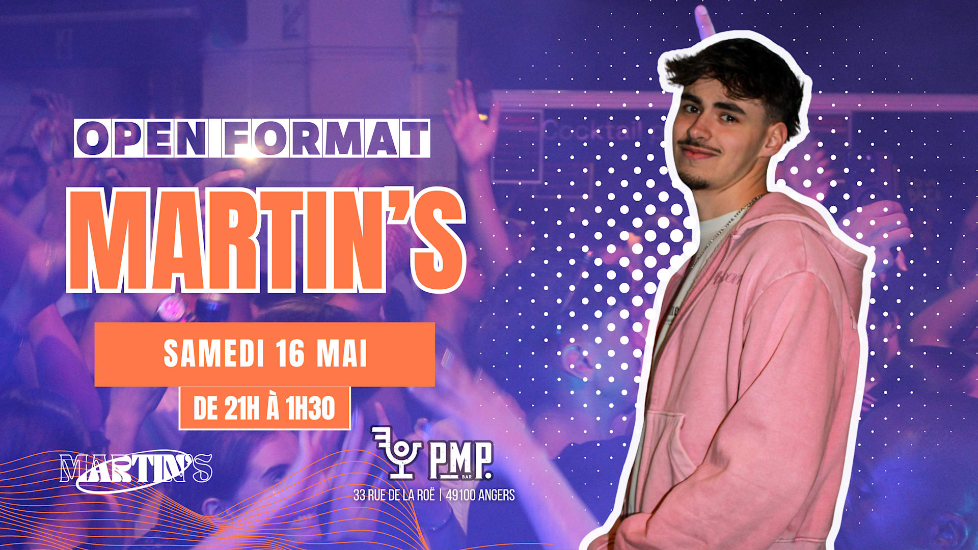 Open Format Martin's Au Pmp Bar Cover