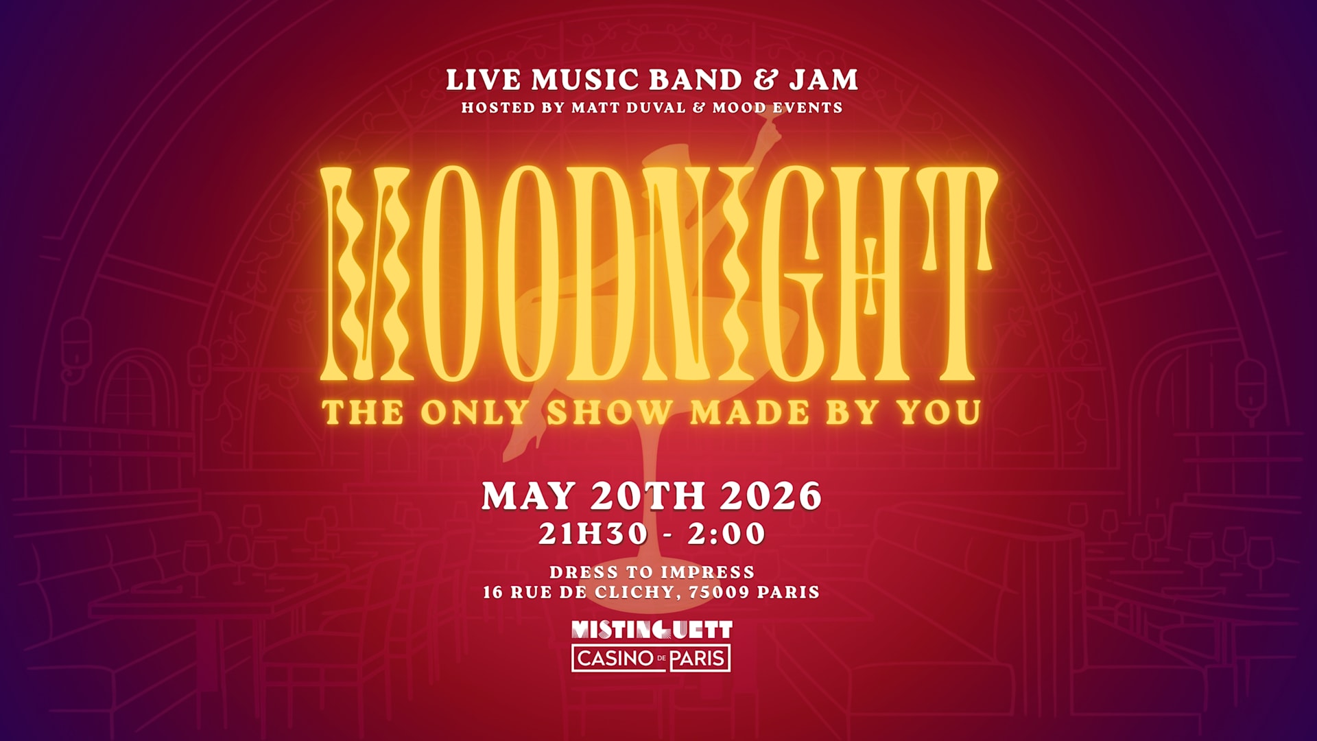 Moodnight X Mistinguett 3 - Live Music Band & Jam Cover