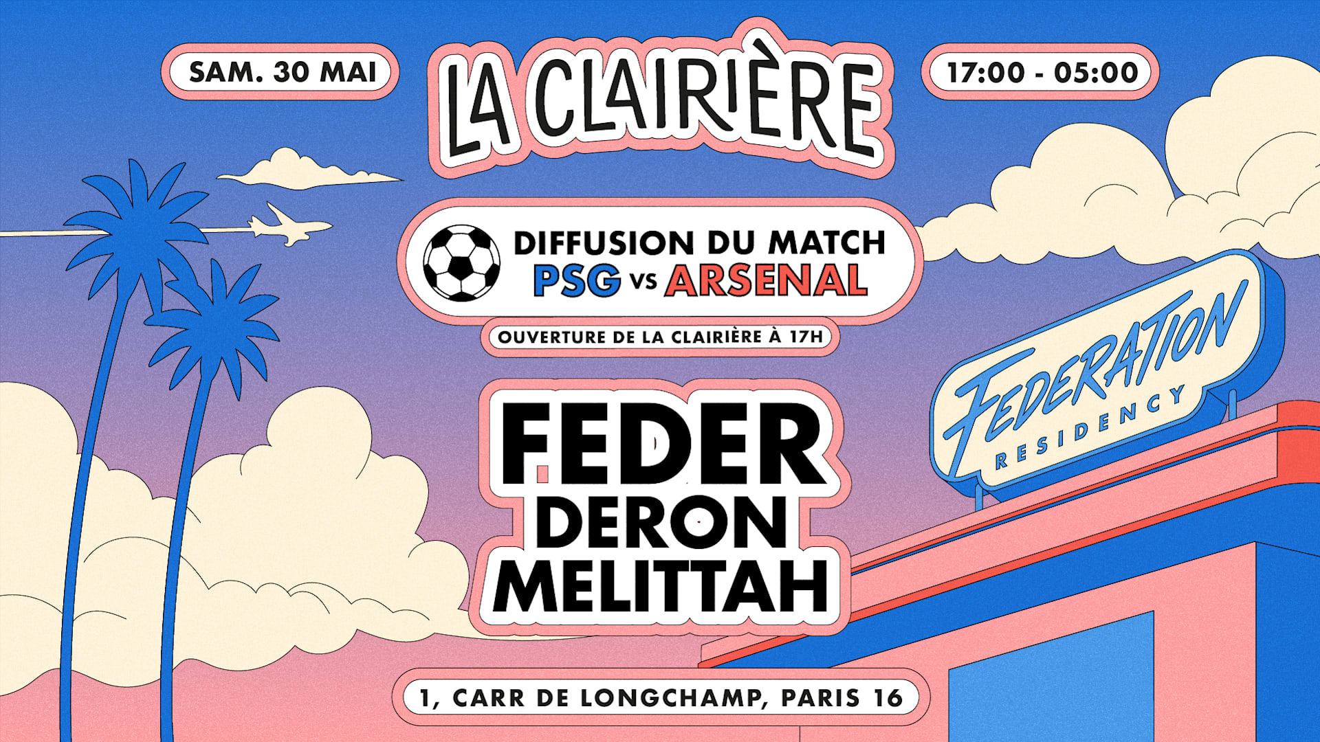 La Clairière X Final Ldc : Psg / Arsenal + Feder Cover