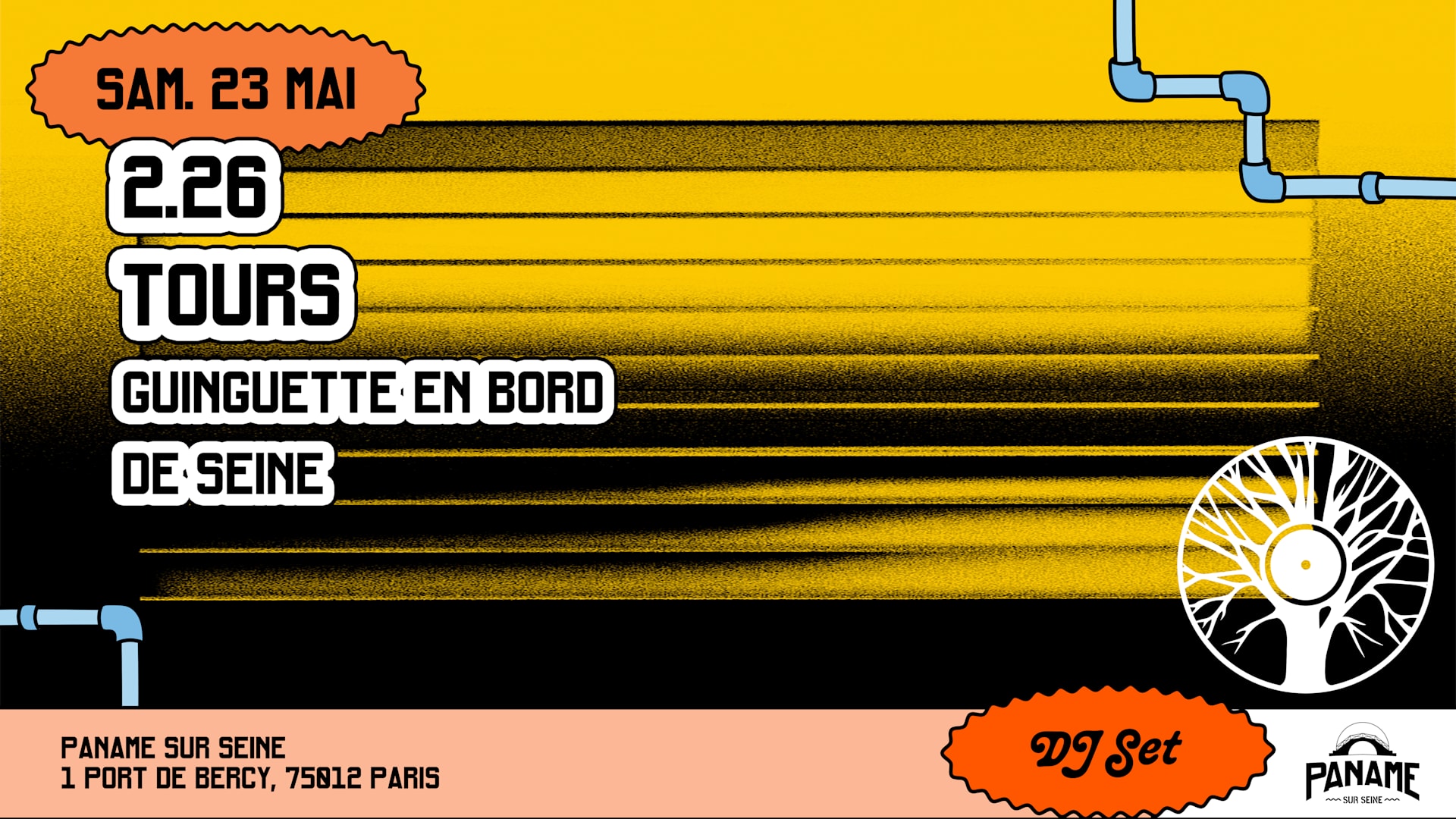 2.26 Tours X Paname Sur Seine Cover