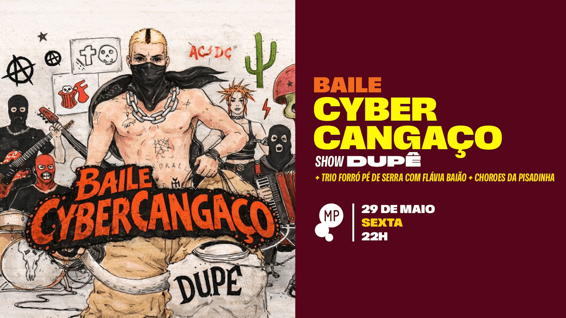 29/5 - Baile Cybercangaço - A Nova Geração Do Forró No Mp Cover