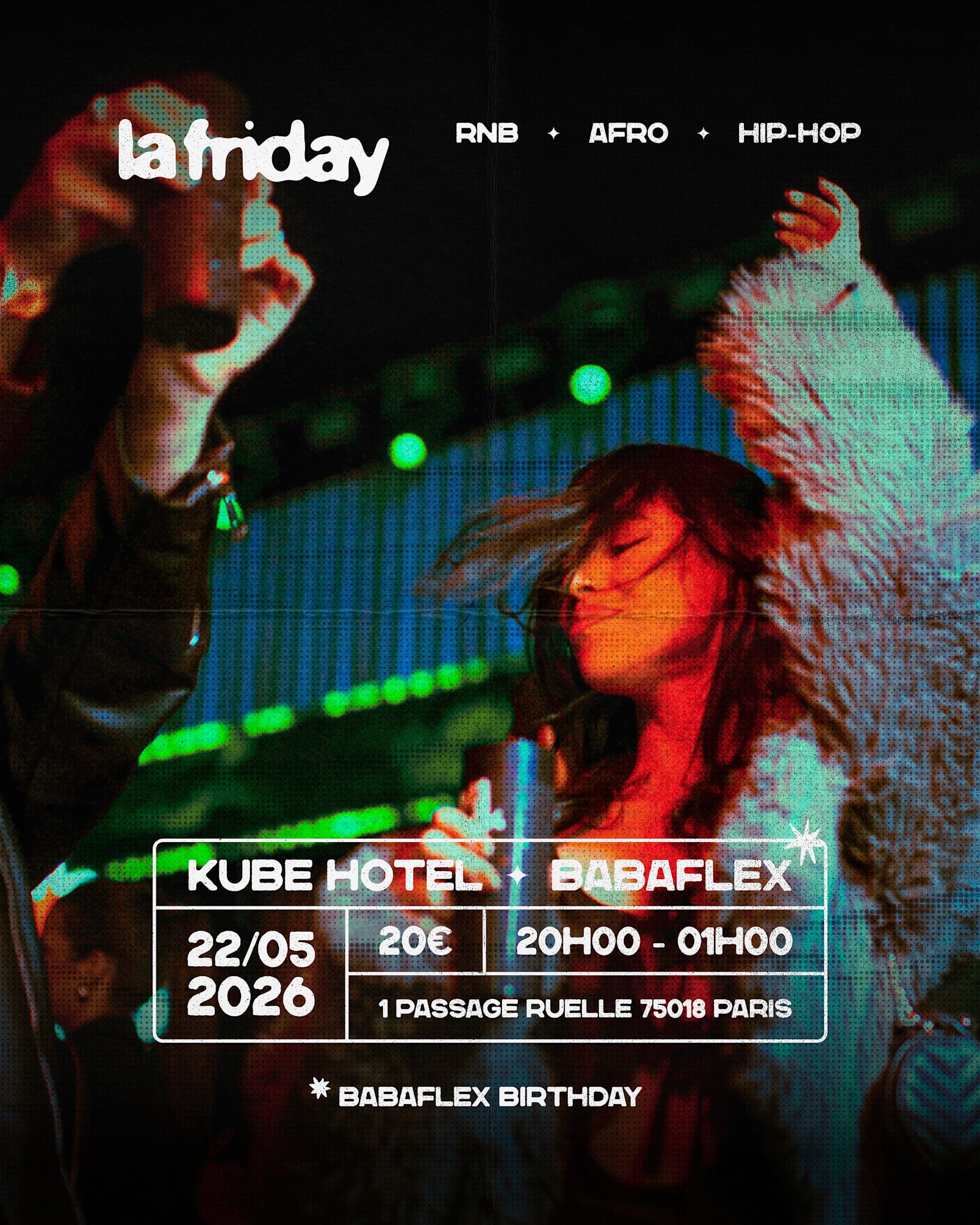 La Friday X Babaflex Birthday Cover