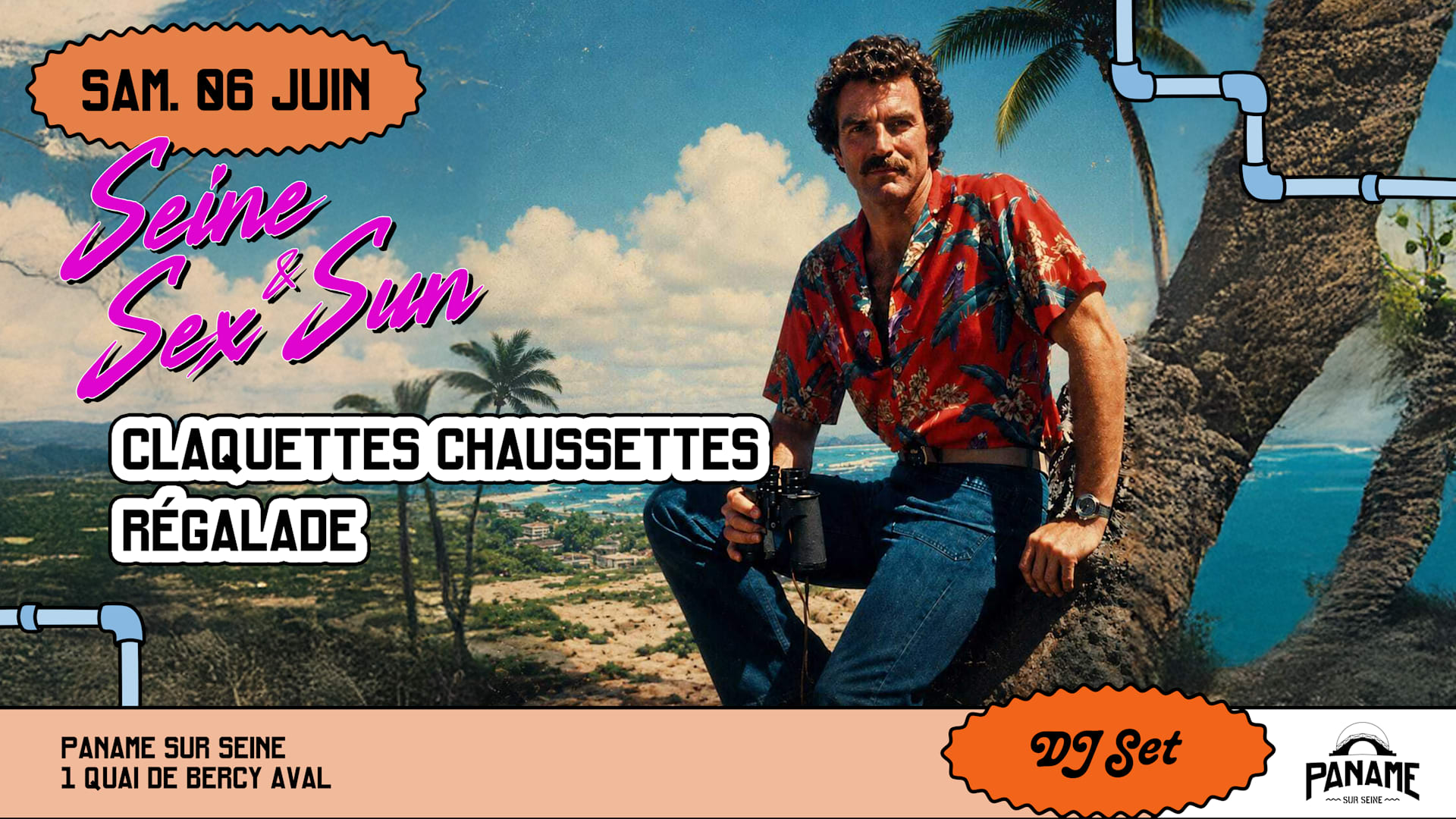Seine S*X & Sun : Claquettes Chaussettes X Régalade Cover