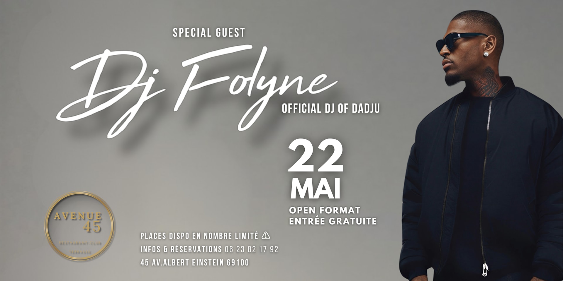 Dj Folyne (Dj Officiel De Dadju) • Guest Dj Set Cover