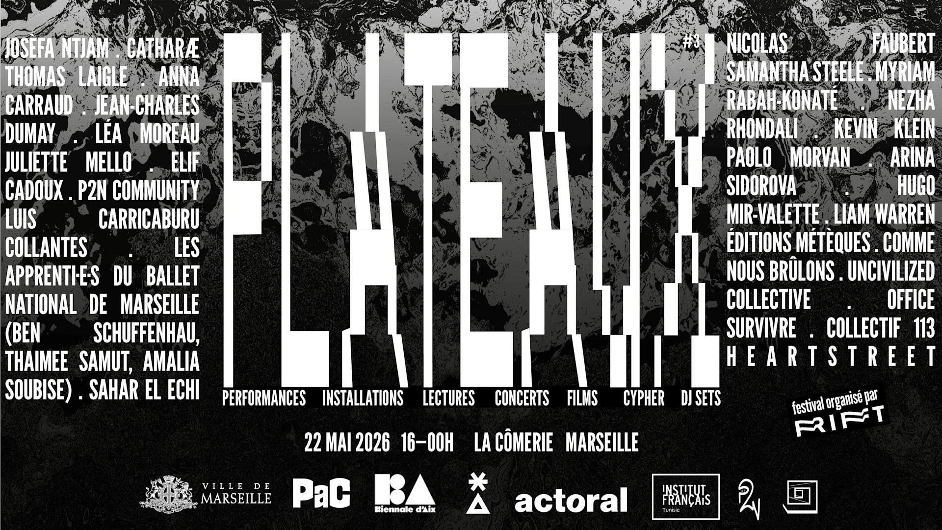 Plateaux #3 Cover