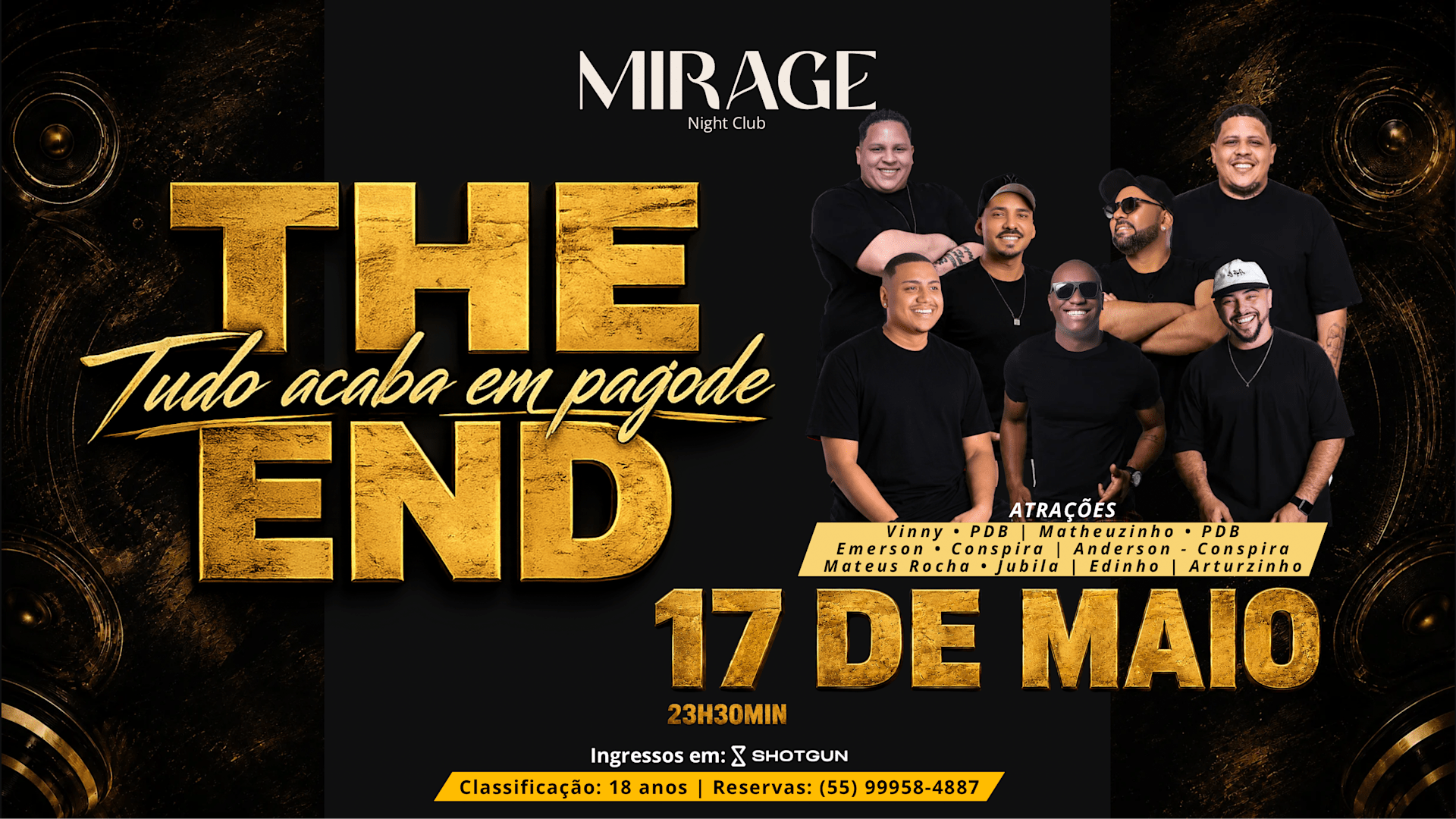 The End - Tudo Acaba Em Pagode! Cover