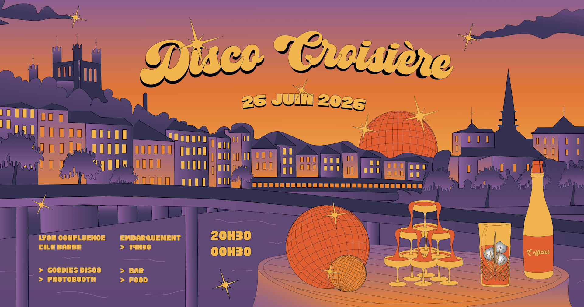 Disco House Sur La Saône - Vendredi 26 Juin Cover