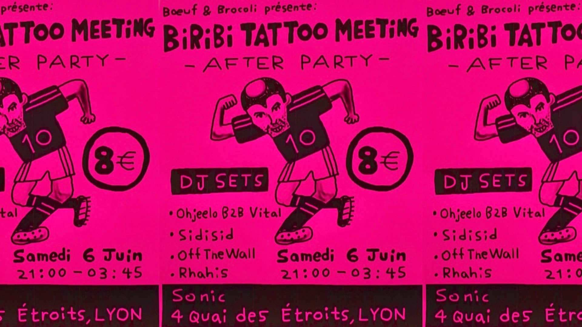 Boeuf & Brocoli : After Party Biribi Tattoo Meeting Cover