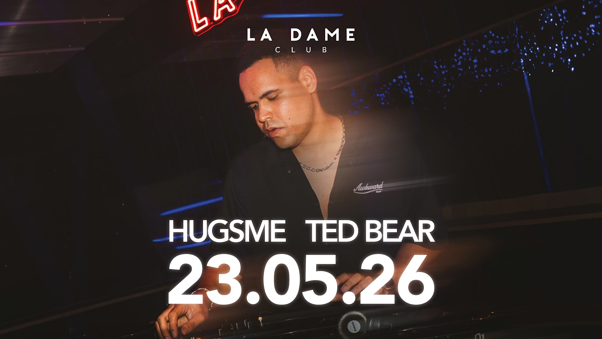 La Dame // Sam 23 Mai // Hugsme - Ted Bear Cover