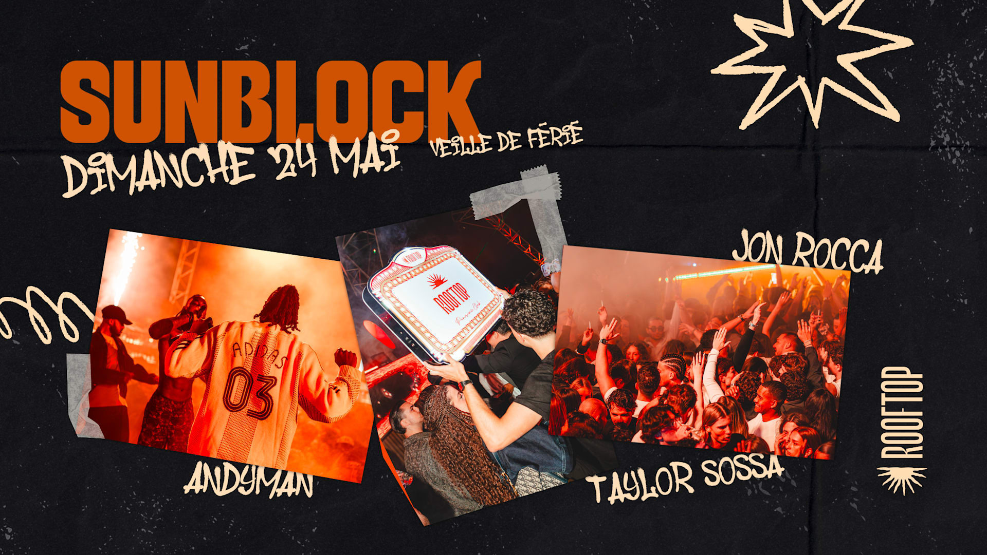 R2 I Le Rooftop X Sunblock 24.05 (Veille De Férié) Cover