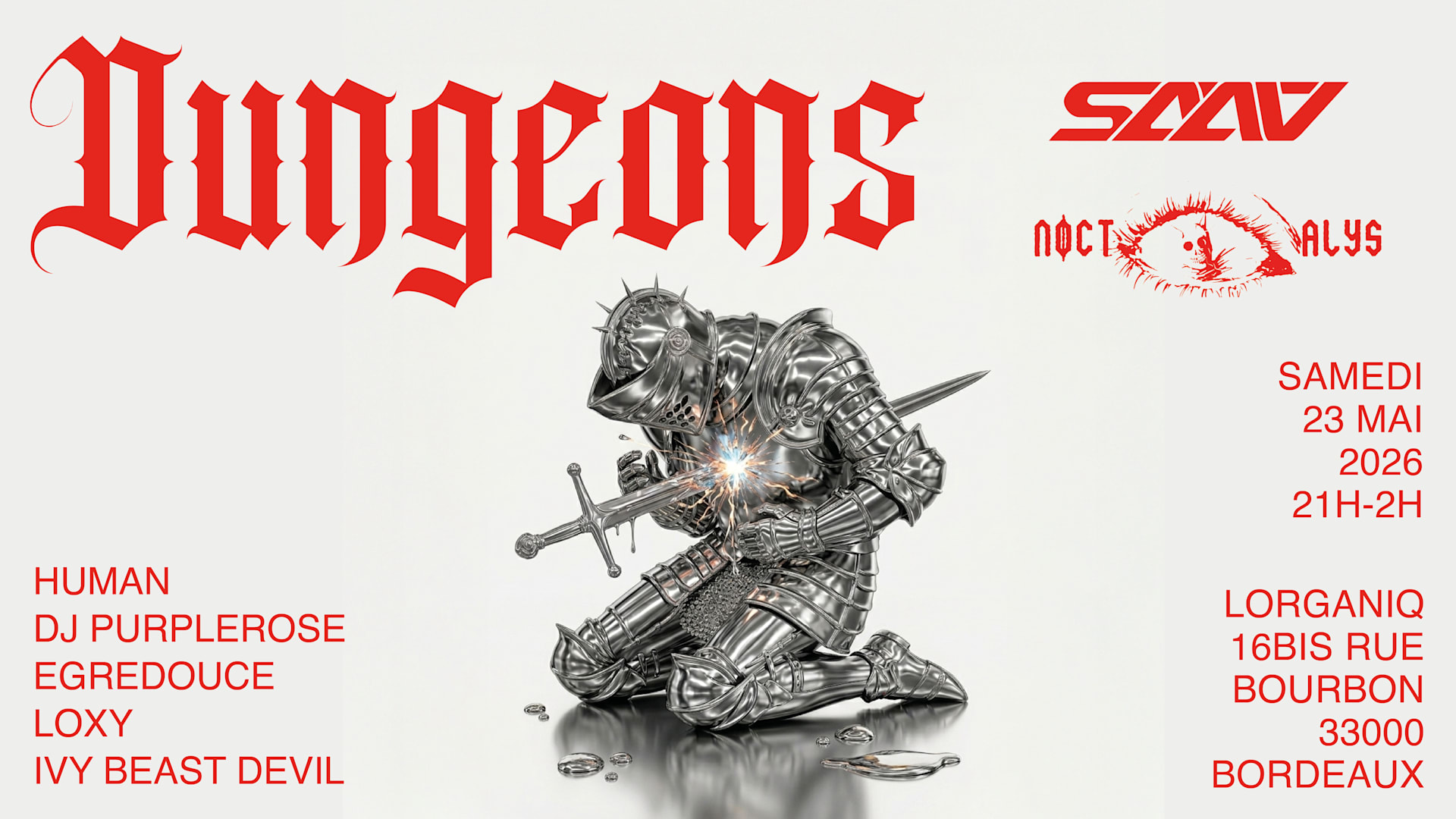 Dungeons : Saav X Noctalys Cover