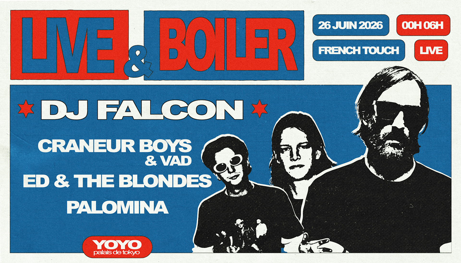 Live & Boiler @Yoyo W/ Djfalcon, Ed &Tb By Craneurboys Cover