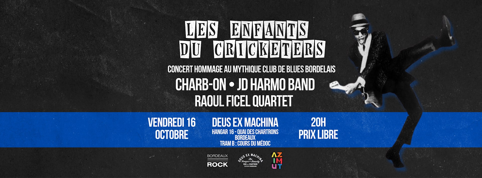 Soirée Hommage Au Cricketers - 16 Oct À Deus Cover