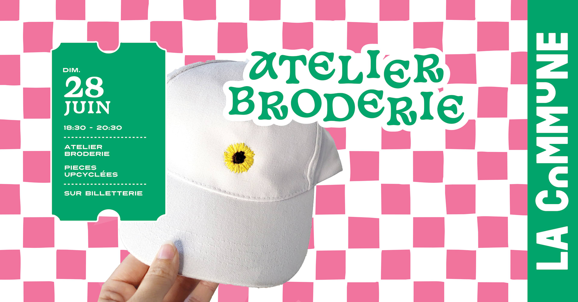 Atelier Créatif - Broderie Sur Vêtements Cover