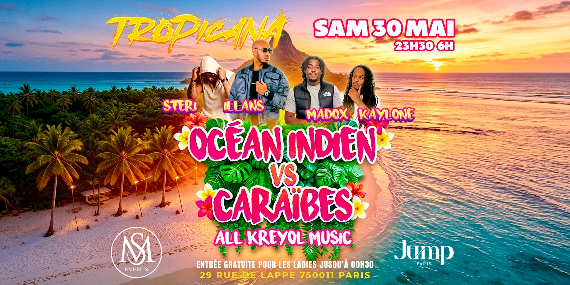 La Tropicana - Océan Indien Vs Caraïbes - Dj Illan’S Steri Cover
