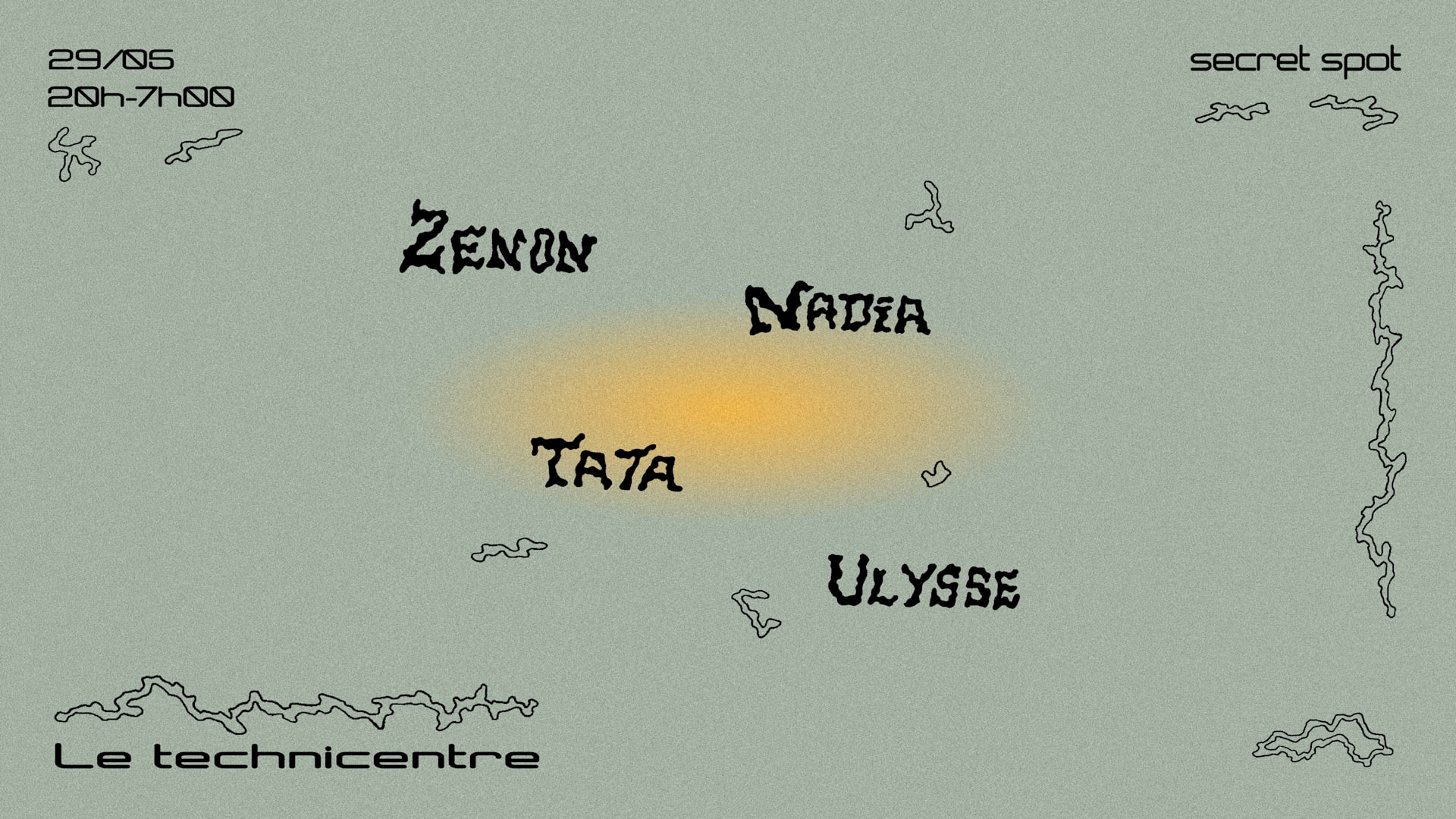 Le Technicentre Invite : Tata, Nad1a, Ulysse, Zenon Cover
