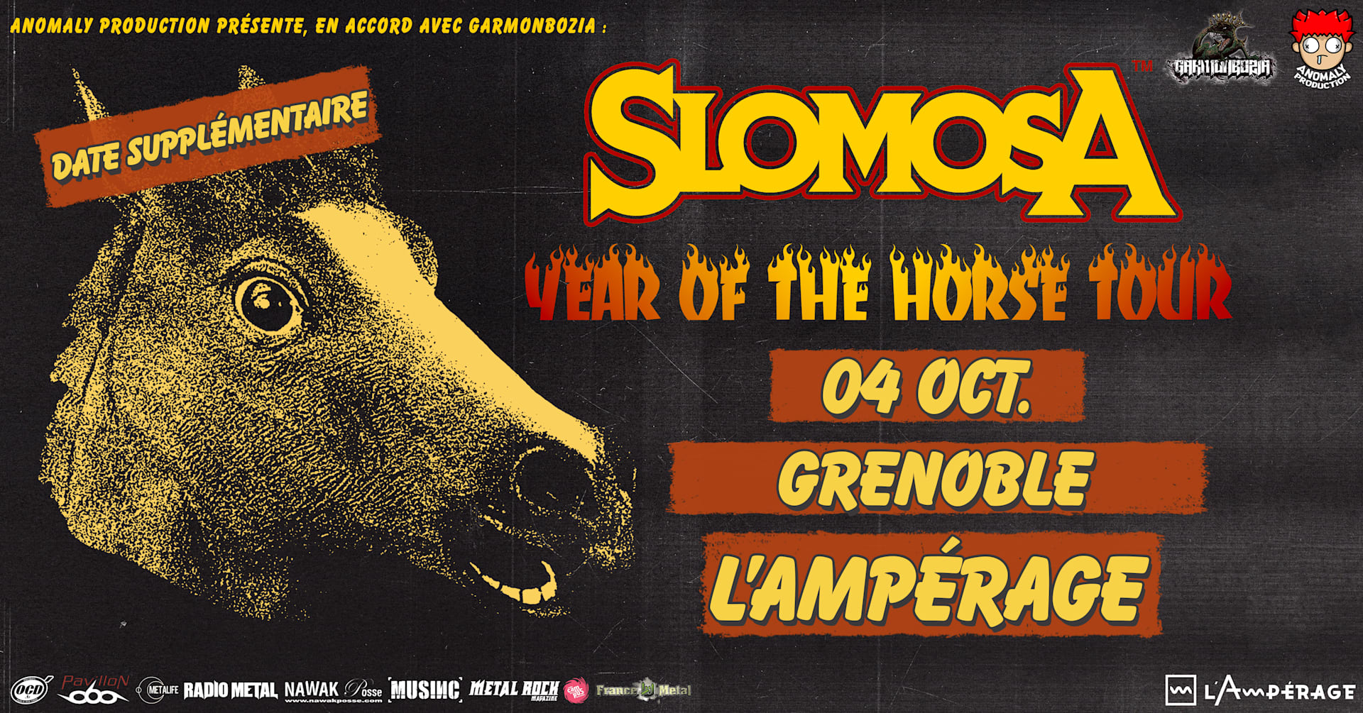 Slomosa + Guest Date Supplementaire Cover