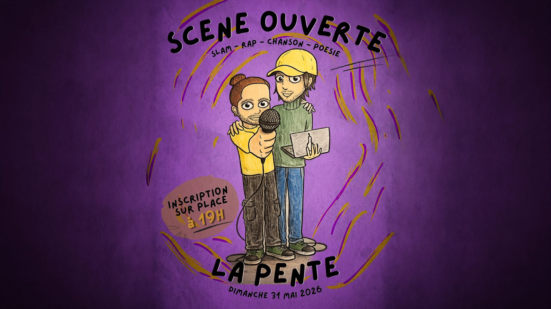 Scène Ouverte (Slam, Poésie & Rap) Cover