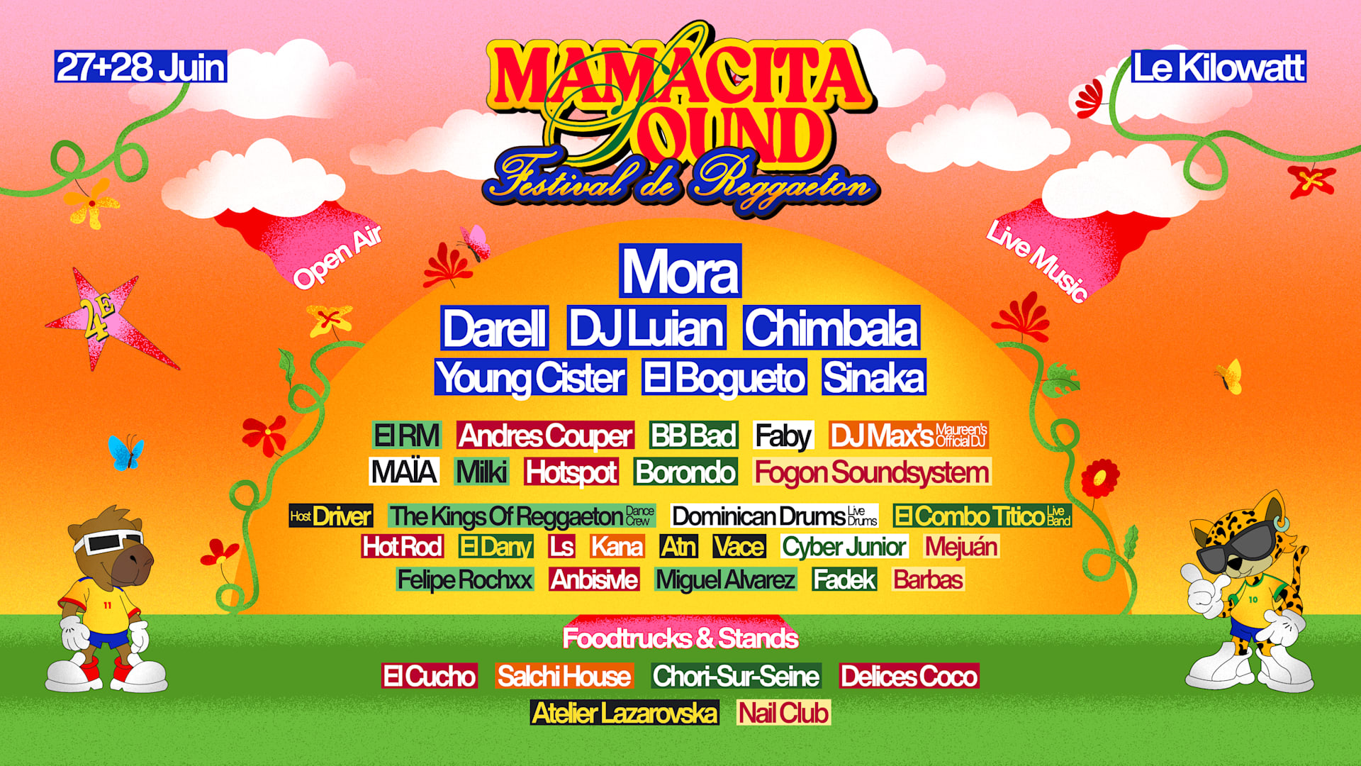 Mamacita Sound Festival 2026 Cover