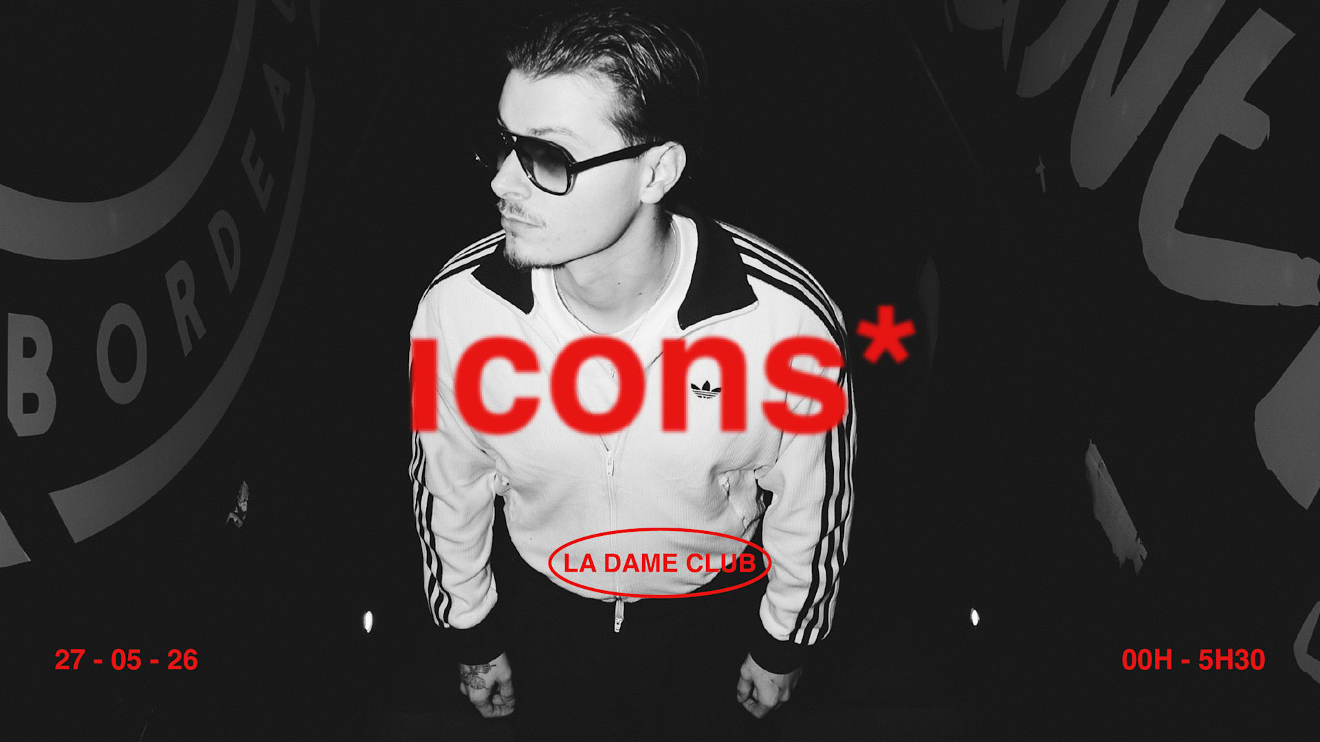 La Dame // Mer 27 Mai // Icons Cover