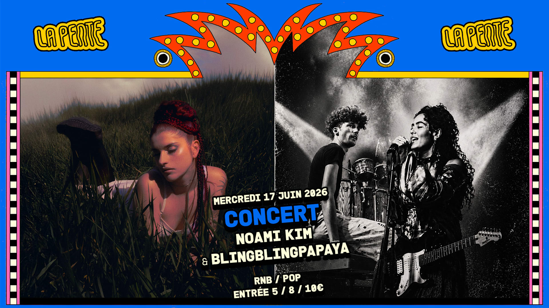 Concert - Noami Kim & Bling Bling Papaya [Rnb / Pop] Cover