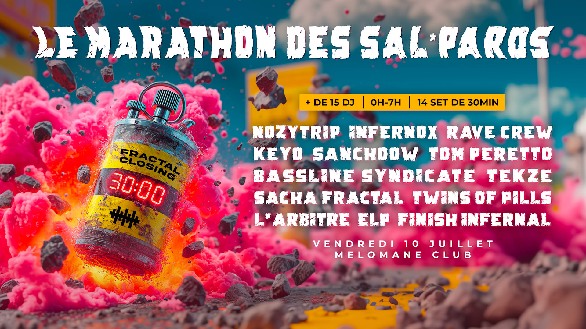Le Marathon Des Sal*Pards [Fractal Closing] Cover