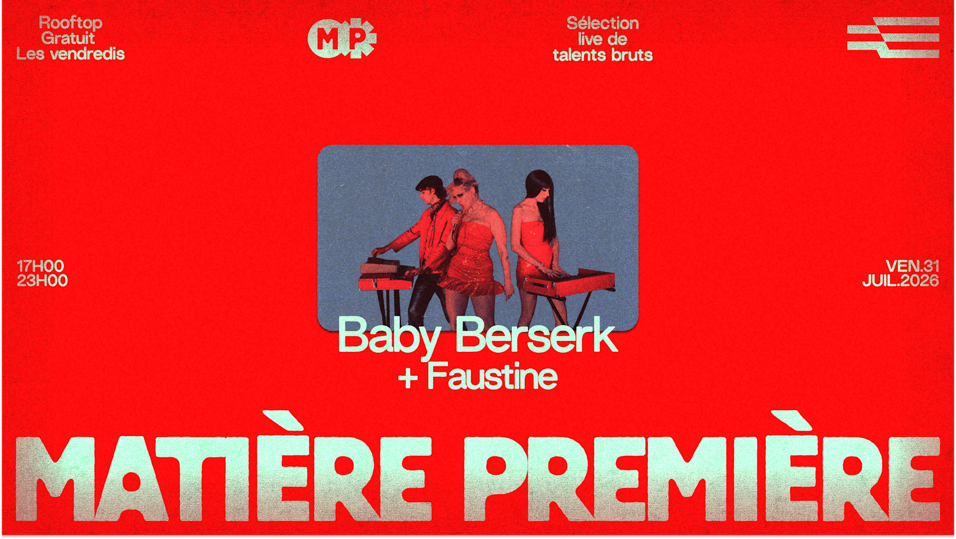 Matière Première 06 : Baby Berserk + Faustine Cover