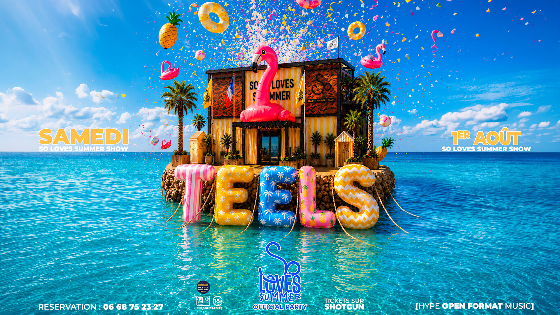 So Loves Summer Official Party (Teels) Cover