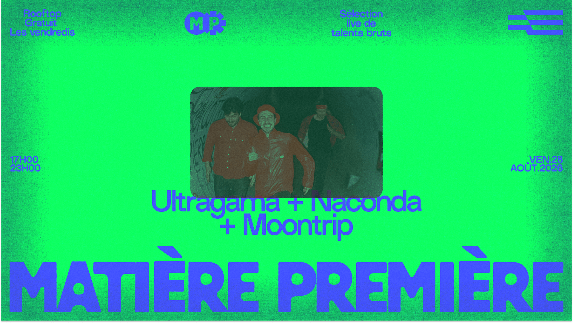 Matière Première 10 : Ultragama + Naconda + Moontrip Cover