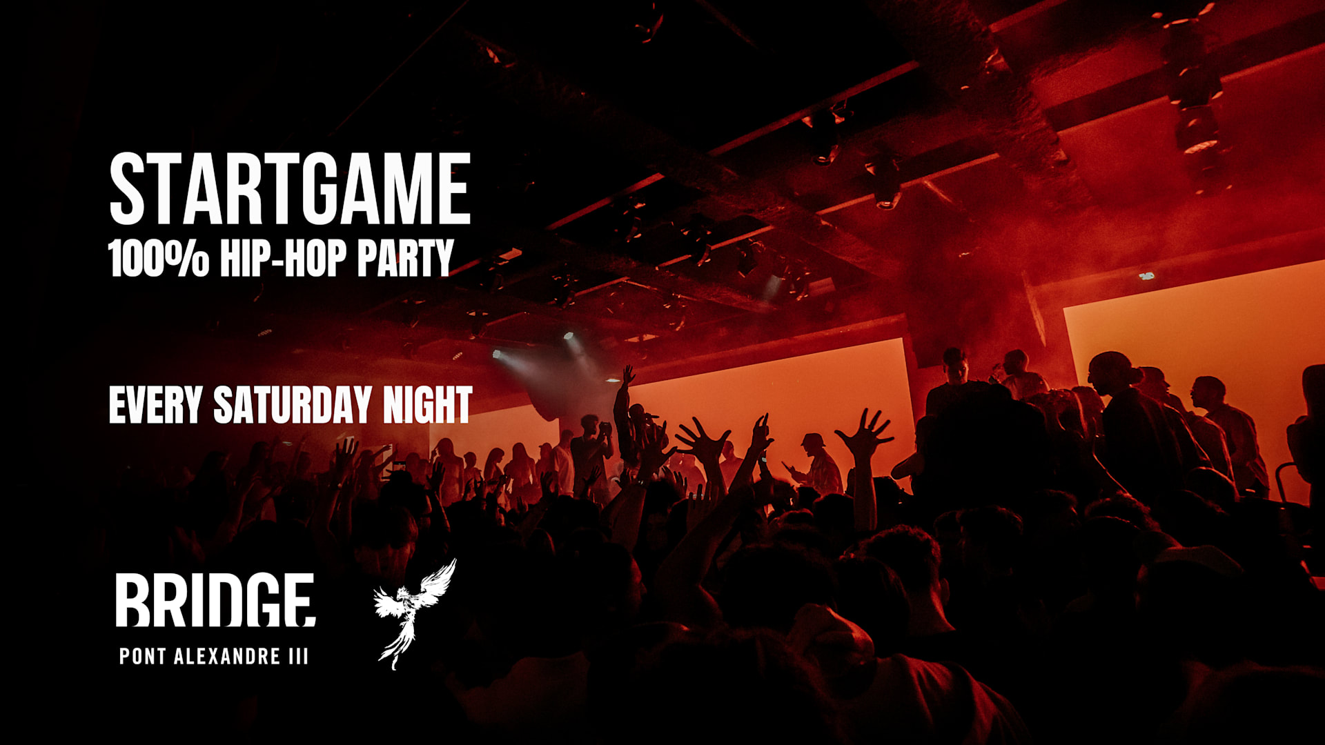 Bridge Club - Startgame - 100% Hiphop Party - 20/06 Cover