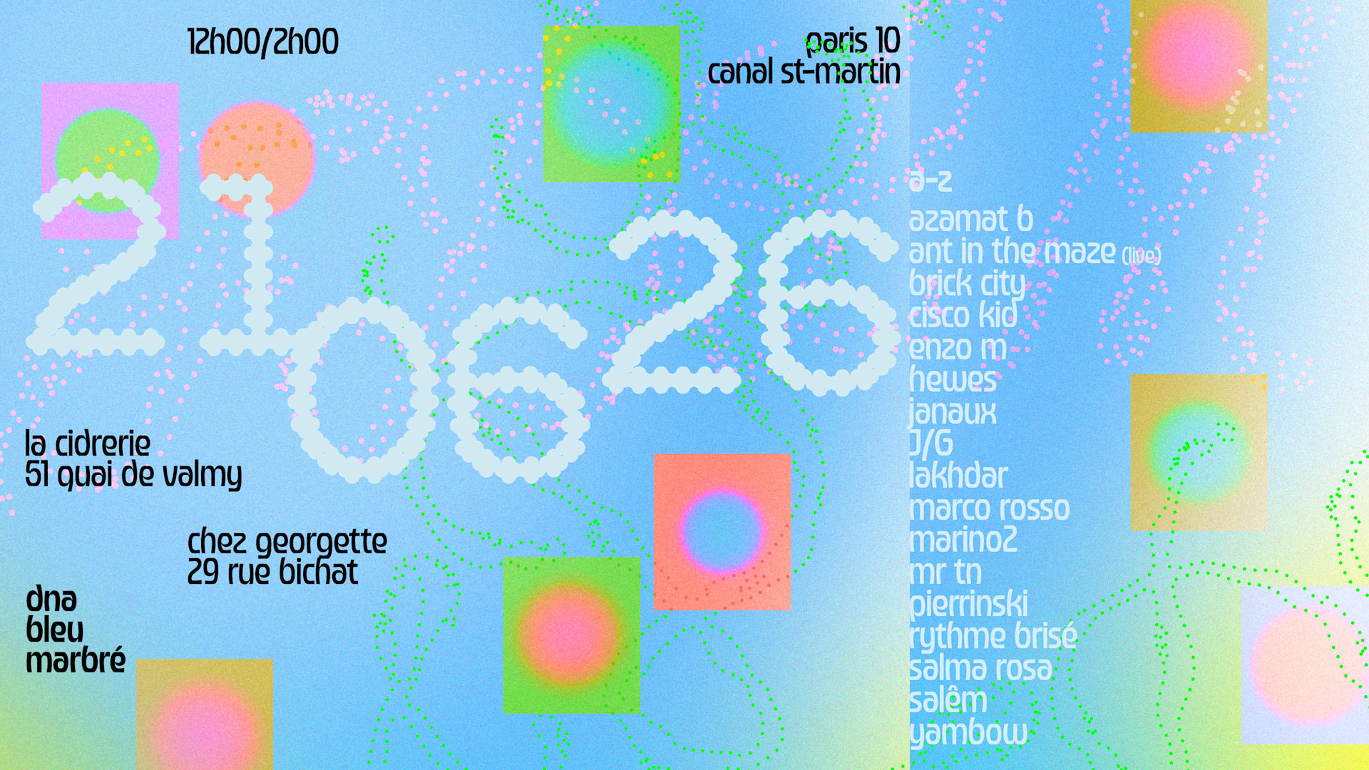 Dna, Marbré & Bleu X Fête De La Musique 2026 Cover