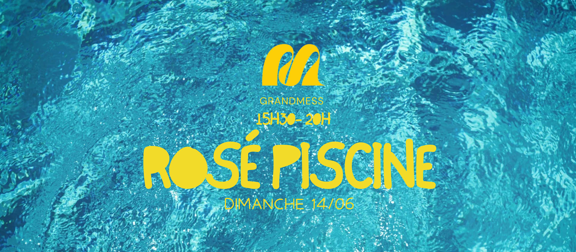 Rosé Piscine – Open Air Cover