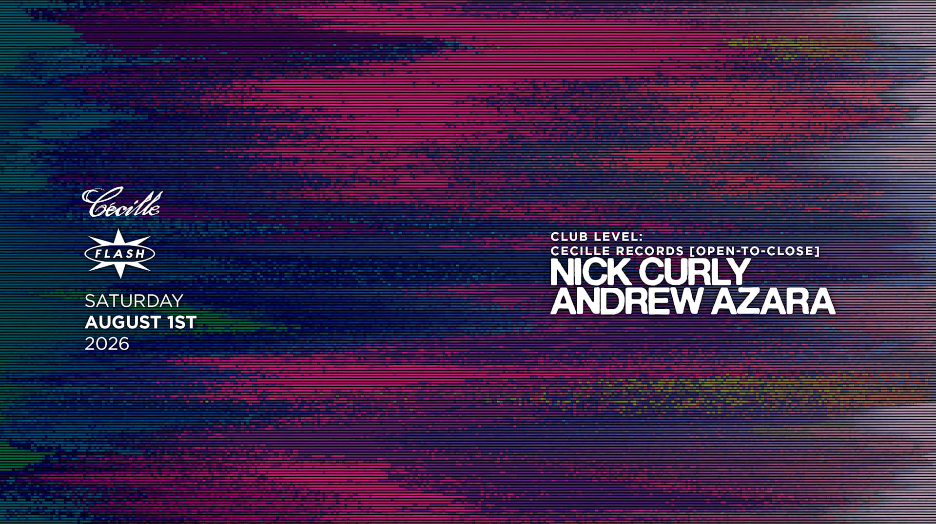 Cecille Records: Nick Curly - Andrew Azara [Open-To-Close] Cover