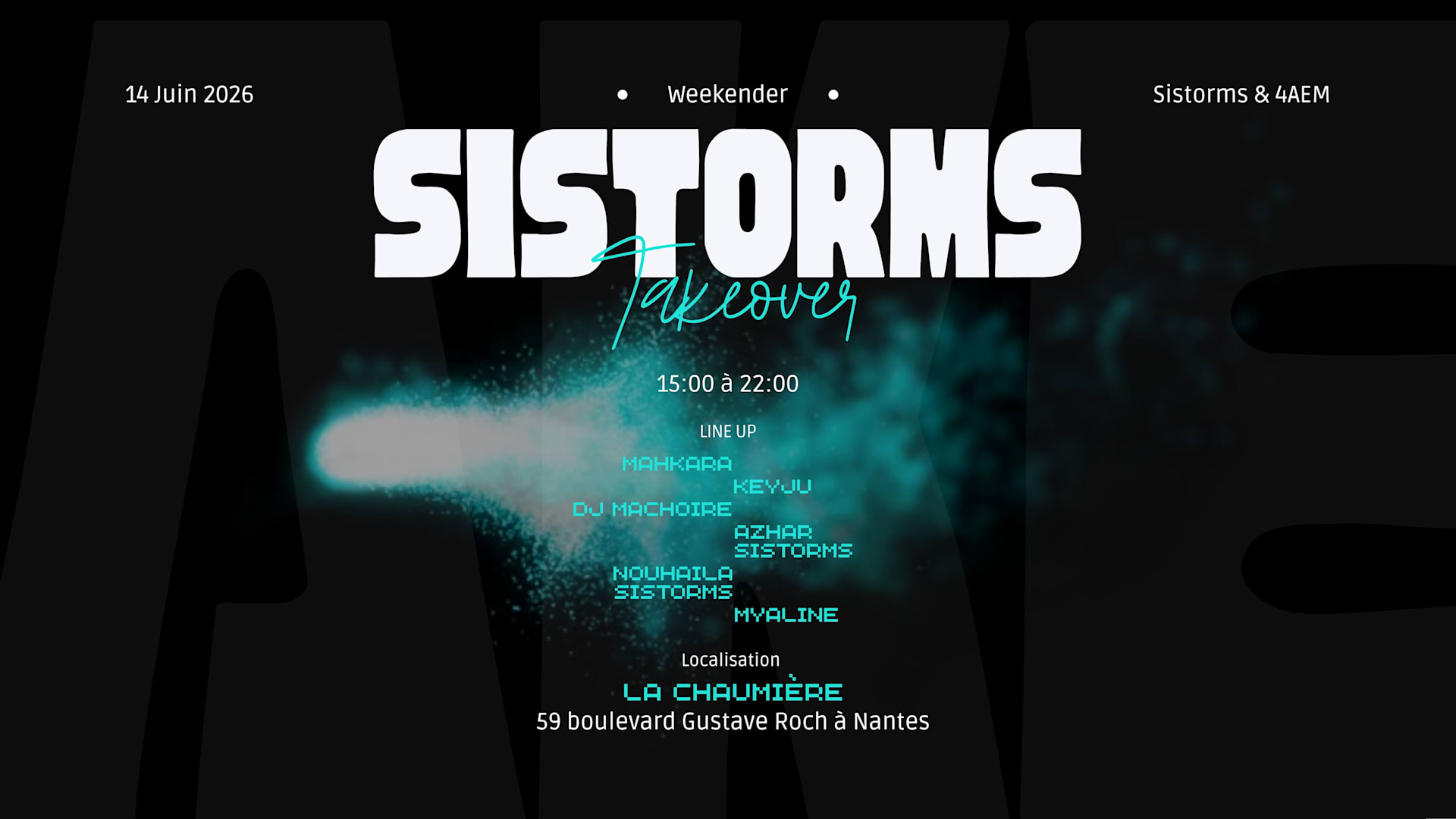 Sistorms Takeover Air Edition - Prix Libre Cover