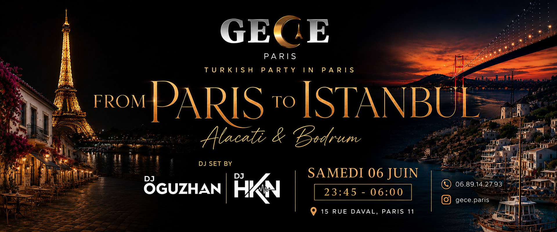 From Paris To Istanbul & Bodrum Cover