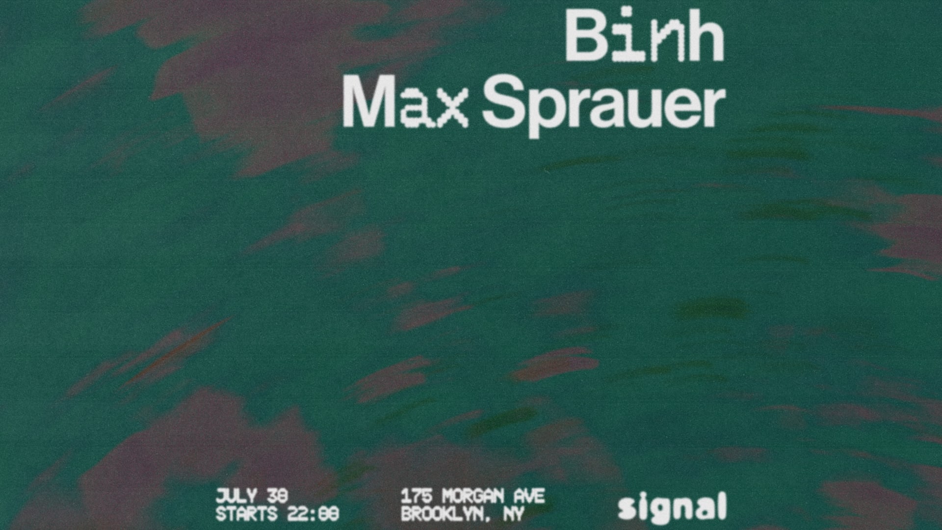 Binh, Max Sprauer Cover