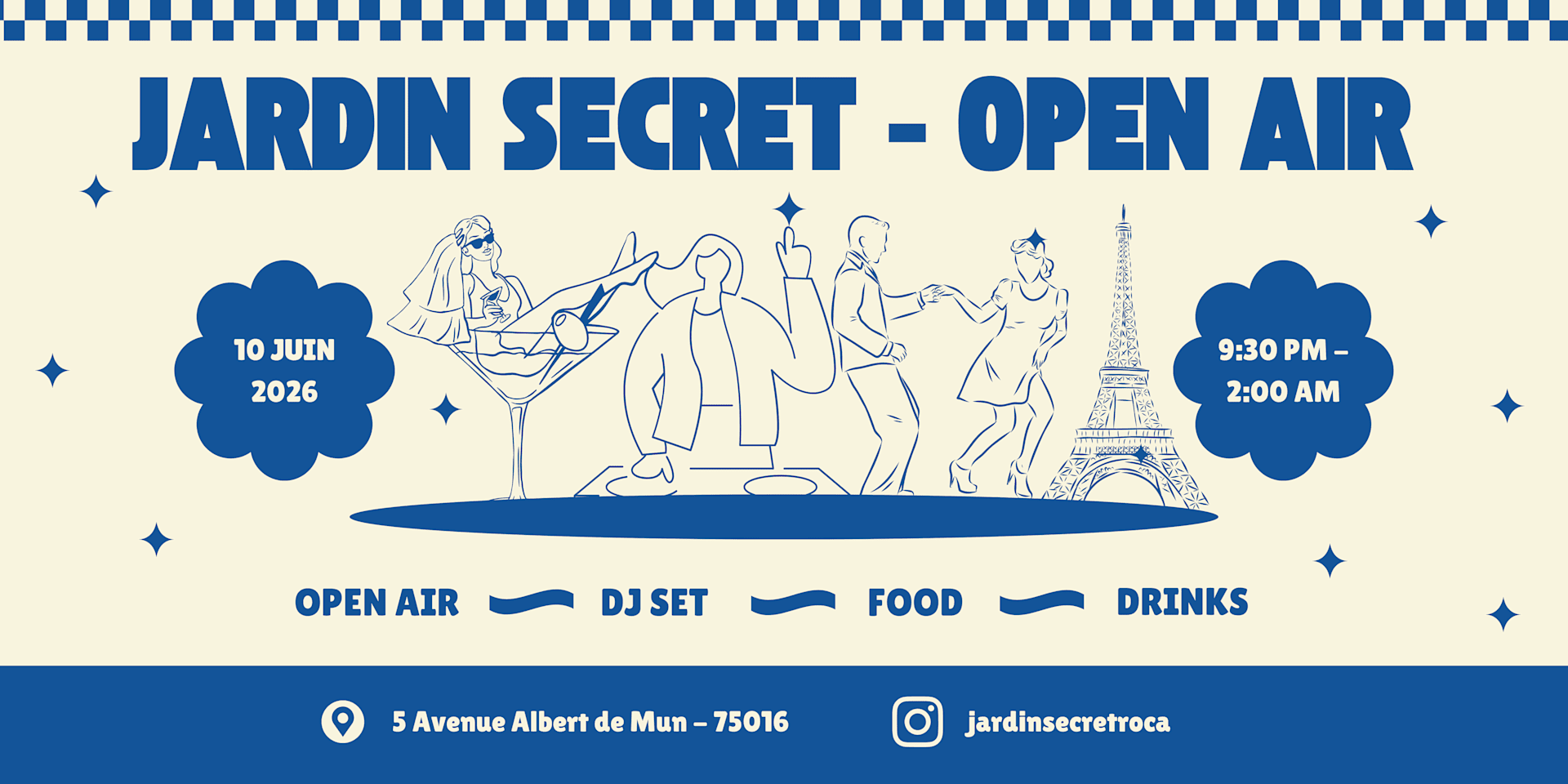 Jardin Secret | Open Air | 10 Juin Cover