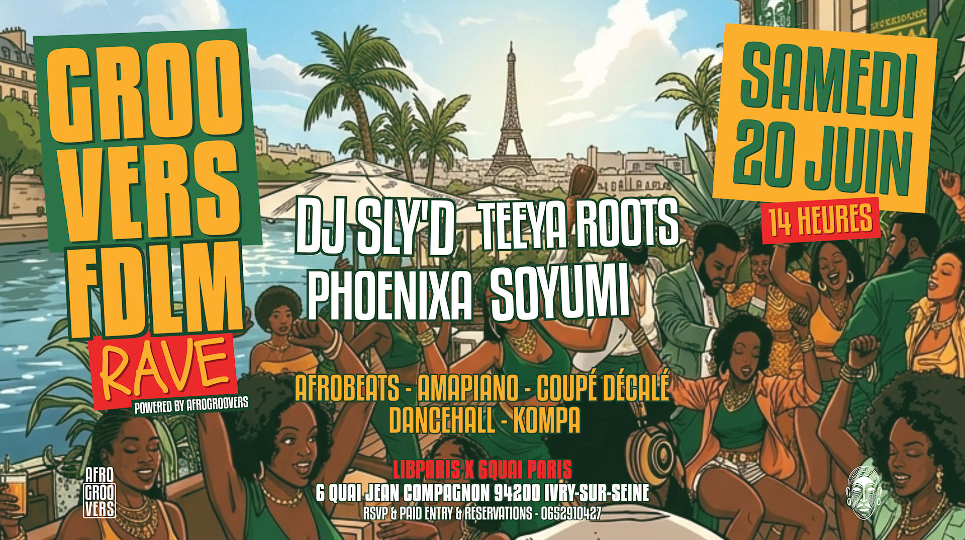 Afrogroover Fdlm Rave Cover