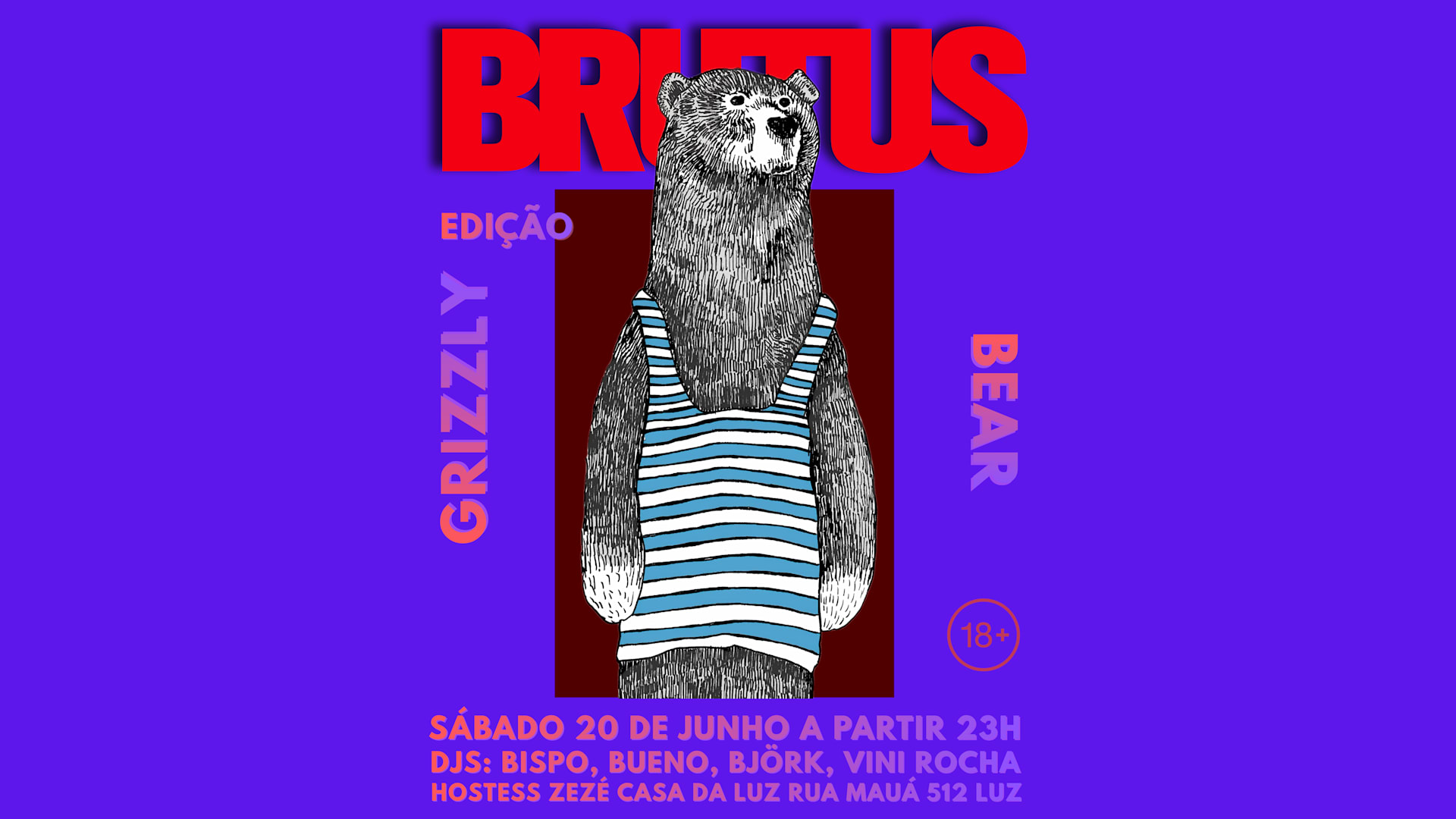 Brutus Na Casa Da Luz | Grizzly Bear Cover