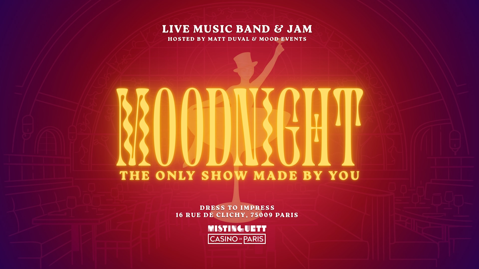 Moodnight X Mistinguett 4 - Live Music Band & Jam Cover