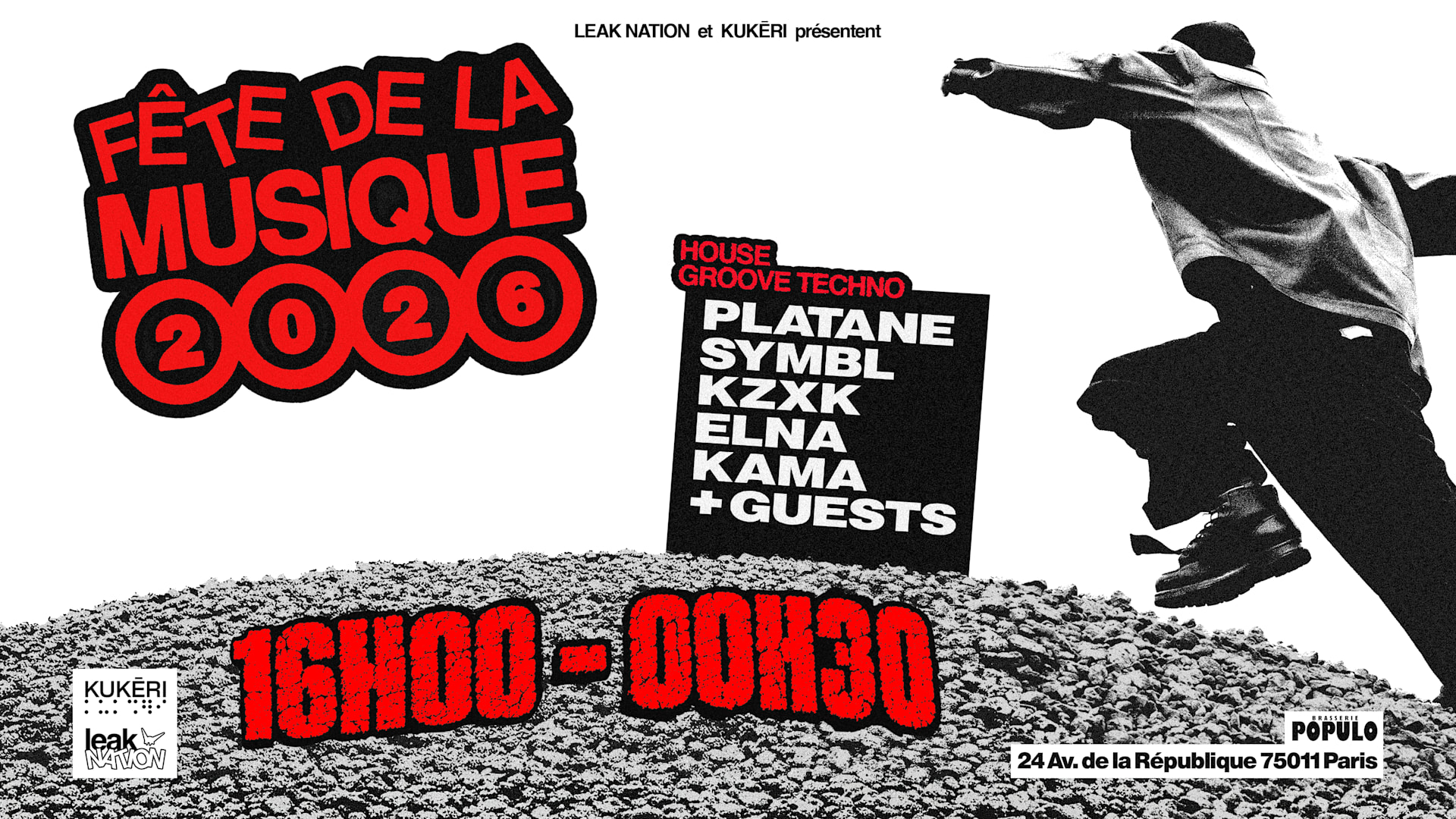 Leak Nation × Kukeri — Fête De La Musique Cover