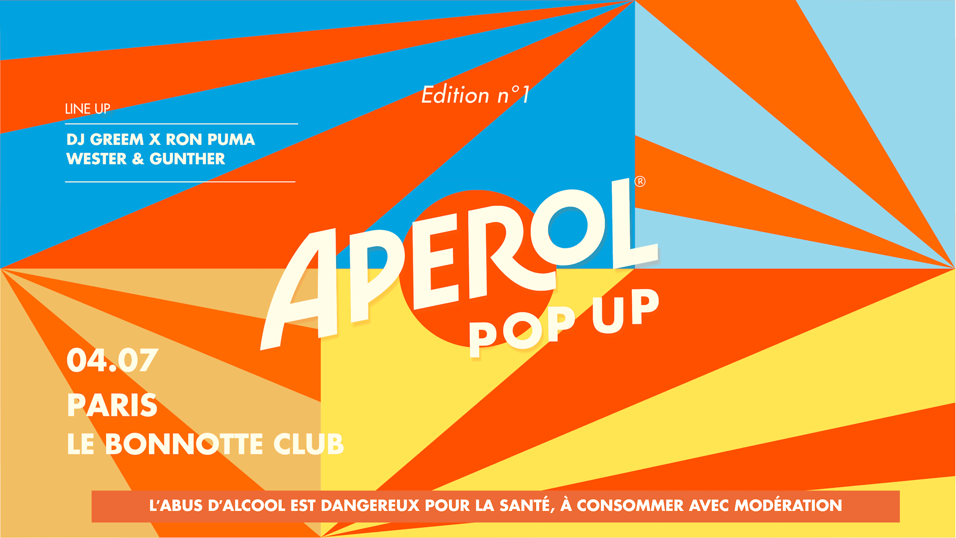 Aperol Pop-Up - Édition N°1 - Paris- 4 Juillet 2026 Cover