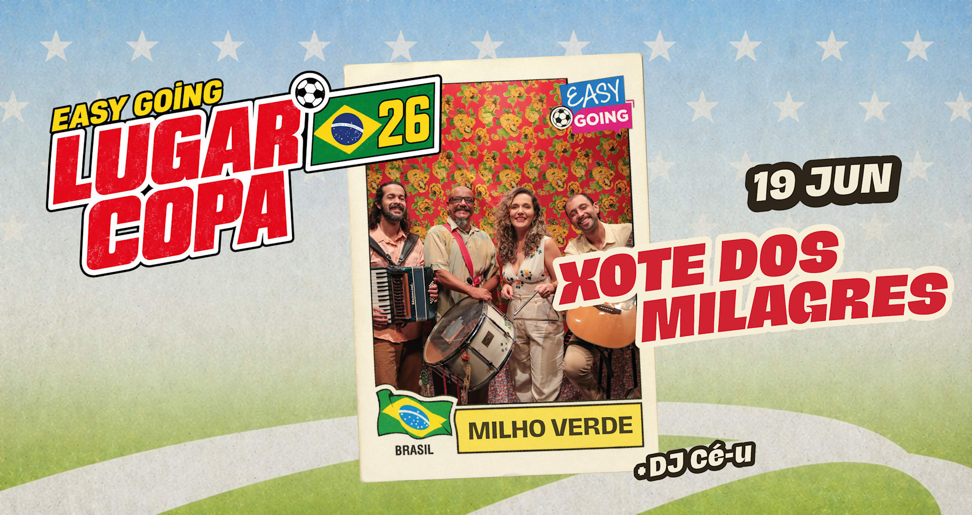 Sexta Com Brasil No Telão, Show Da Milho Verde E Pistinha Cover