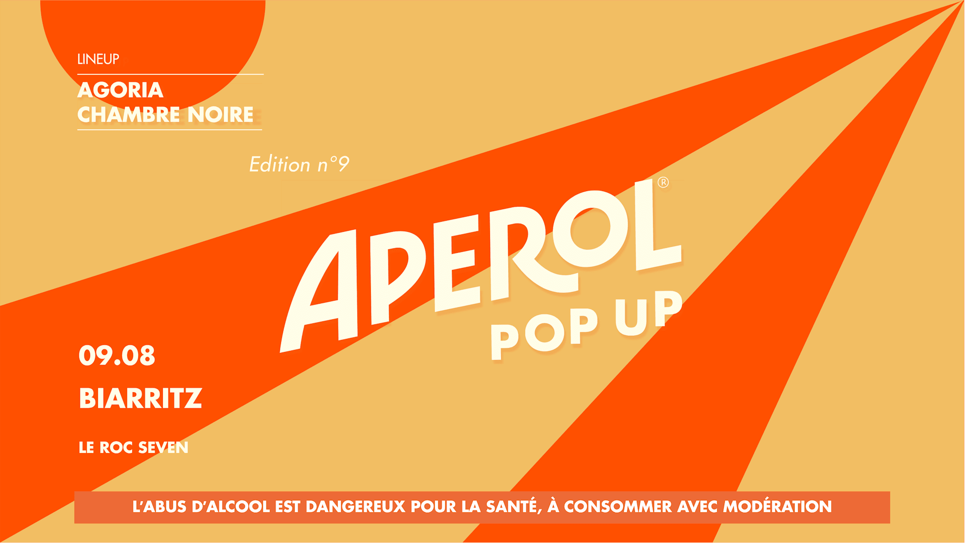 Aperol Pop-Up - Édition N°9 - Biarritz - 9 Août Cover
