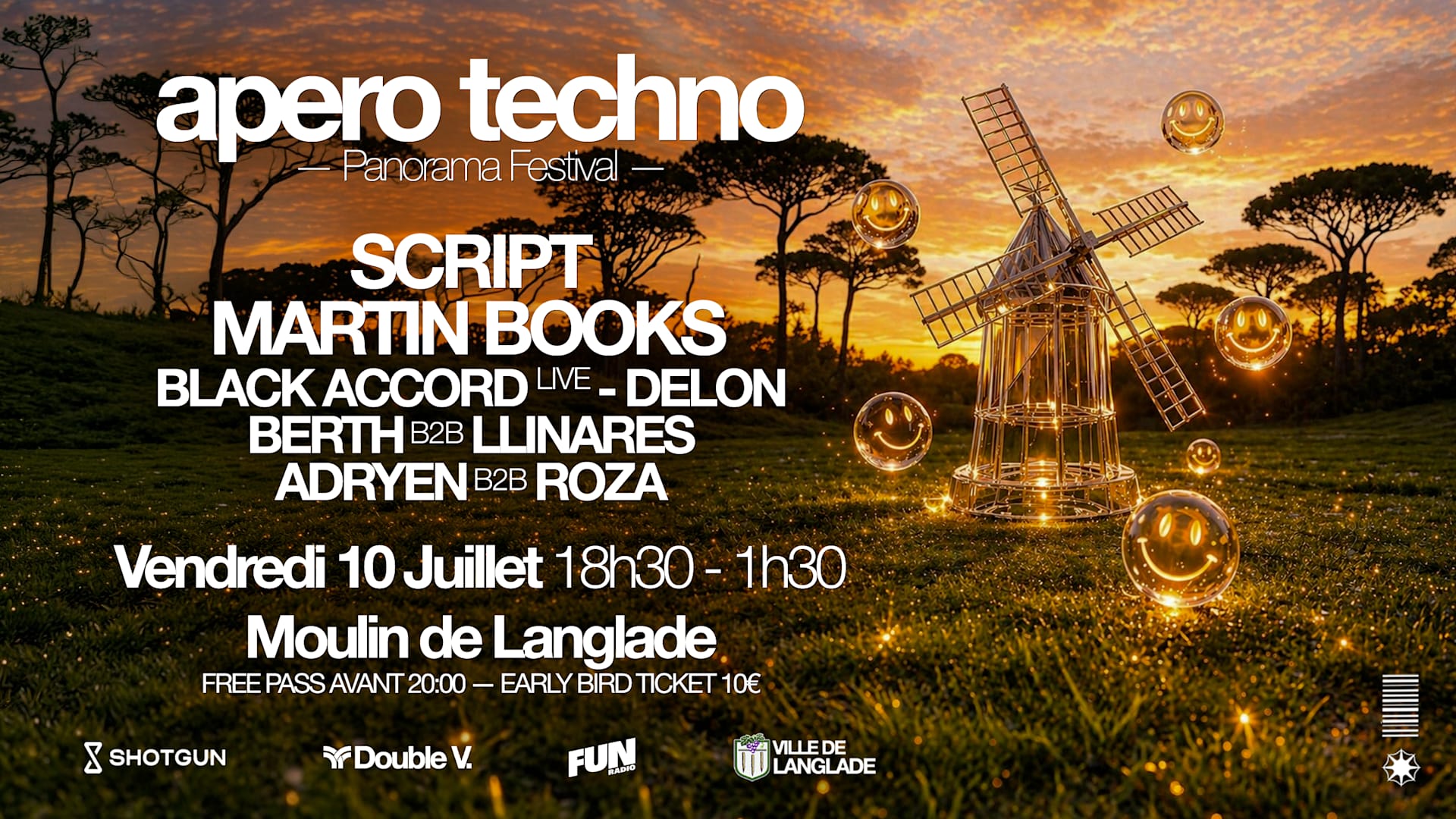 Apero Techno Au Moulin De Langlade : Script & Martin Books Cover